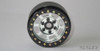 SSD RC SSD00079 1.9" Aluminum Steel Trail Beadlock Wheels Silver (2)