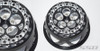 SSD RC SSD00519 2.2"/3.0" 5 Hole Rear LW Main Wheels Black (2)