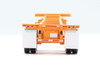 Walthers 949-4502 20' Container Chassis (2-Pack) Orange HO Scale