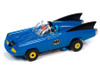 Auto World Thunderjet Comic Book 1968 Batmobile Blue HO Scale Slot Car