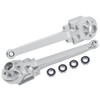 GPM Aluminum 7075 Rear Suspension Arms Silver for Tamiya 1:10 BBX BB-01