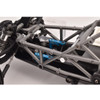 GPM Racing Aluminum 7075 Servo Mount Black for Tamiya 1:10 BBX BB-01