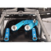 GPM Racing Aluminum 7075 Steering Assembly Sky Blue for Tamiya 1:10 BBX BB-01