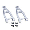 GPM Aluminum 7075 Front Upper Suspension Arms Silver for Tamiya 1:10 BBX BB-01