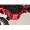 GPM Racing Aluminum 7075 Skid Plate Set Red for Losi 1/4 Promoto-MX