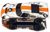 AFX Ford GT40 MKII #4 Mirror Chrome / Orange Edition Mega G+ Chassis HO Slot Car Exclusive