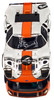 AFX Ford GT40 MKII #4 Mirror Chrome / Orange Edition Mega G+ Chassis HO Slot Car Exclusive