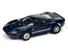 Auto World Xtraction 2005 Ford GT Blue HO Scale Slot Car