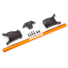 Traxxas 6730A Heavy-Duty Aluminum Chassis Brace Kit Orange for 4x4 Slash & Rustler