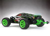 Traxxas 6768G Anaconda Rear Tires w/ Green Wheels / Foam Inserts (2) : Rustler