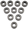 NHX RC Ceramic Ball Bearings 5x10x4mm, 10 pcs, Metal Shielded