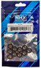 NHX RC Ceramic Ball Bearings 8x12x3.5mm, 10 pcs, Rubber Sealed, PTFE Coated