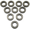 NHX RC Steel Ball Bearings 12x21x5mm, 10 pcs, Metal Shielded