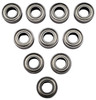 NHX RC Steel Ball Bearings 5x8x2.5mm, 10 pcs, Metal Shielded