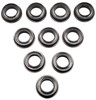 NHX RC Flanged Steel Ball Bearings 5x8x2.5mm, 10 pcs, Metal Shielded