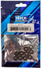 NHX RC Steel Ball Bearings 5x11x4mm, 10 pcs, Rubber Sealed, PTFE Coated