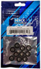 NHX RC Steel Ball Bearings 6x13x5mm, 10 pcs, Rubber Sealed, PTFE Coated