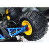GPM Racing Aluminum Front Knuckle Arm Grey for Tamiya Lunch Box