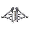 GPM Racing Aluminum Front Lower Arm Grey for Tamiya Lunch Box