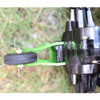 GPM Racing Aluminum Rear Wheelie Bar Green for Tamiya Lunch Box