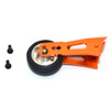 GPM Racing Aluminum Rear Wheelie Bar Orange for Tamiya Lunch Box