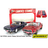 Pioneer RTP#21 Santa's 'Stangs Mustang Racing Twin Pack Slot Car 1/32 Scalextric DPR