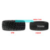 GPM Widen 1.0 Inch Crawler Rubber Tires 60x25mm w/Foam Inserts for 1/18 TRX4M