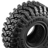 GPM 1.0 Inch High Adhesive Rubber Tires 62x20.5mm w/Foam Inserts for 1/18 TRX4M