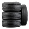 GPM 1.0 Inch Adhesive Crawler Rubber Tires 56x19.5mm w/Foam Inserts for 1/18 TRX4M