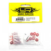 Yeah Racing YA-0731RD Aluminum M3 X 8mm Flat Washer 0.5 / 1 / 1.5 / 2 / 2.5 (4Pcs) each