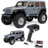 Axial AXI00002V3T3 1/24 SCX24 Jeep Wrangler JLU 4X4 Rock Crawler Brushed RTR Gray