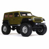 Axial AXI00002V3T4 1/24 SCX24 Jeep Wrangler JLU 4X4 Rock Crawler Brushed RTR Green