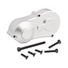 GPM Aluminum 7075 Center Gear Box Housing Set w/Covers Silver for Losi 1/18 Mini LMT