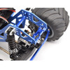 GPM Aluminum 7075 Body Mount Cross Bar Black for Losi 1/18 Mini LMT