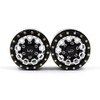 Yeah Racing WL-0176BK 1.55 Aluminum CNC 9 Spoke Beadlock Wheel (2Pcs)