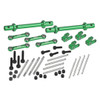 GPM Aluminum 7075 Front & Rear Sway Bar Set Green for Losi 1/18 Mini LMT