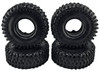 NHX RC 1.9 Tires with Foam for 1/10 Crawler 4pcs/set