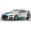 AFX 22099 Mega-G+ Shelby Mustang GT500KR 2022 Silver/Blue HO Slot Car