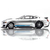 AFX 22099 Mega-G+ Shelby Mustang GT500KR 2022 Silver/Blue HO Slot Car