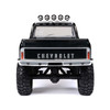 Axial AXI00001V2T4 1/24 SCX24 1967 Chevrolet C10 4WD Brushed Truck RTR Black