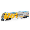 Athearn ATHG81331 P42DC VIA, Love The Way #908 Locomotive w/DCC & Sound HO Scale