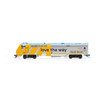 Athearn ATHG81331 P42DC VIA, Love The Way #908 Locomotive w/DCC & Sound HO Scale