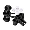 GPM Alum Front/Rear Knuckle Arm Black for Traxxas 1/16 Mini E-Revo / Mini Slash