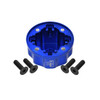 GPM Aluminum 7075 Alloy Front/Rear/Center Differential Case Silver for 1/10 Maxx