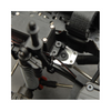 STRC STA31387S Aluminum Front Servo Mount Brackets (2) Silver for SCX10 II