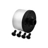 GPM Med. Carbon Steel+7075 Alloy Front/Middle/Rear Diff Case Silver for Tekno MT410 2.0