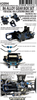 Exotek 2094 Drag Gear Box Set w/ Motor Plate & Sway Bar Mounts for Associated B6.1/6.4