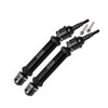 GPM Medium Carbon Steel+ Aluminum 6061 Alloy Front Driveshaft w/6mm Axle Black