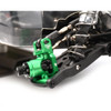 GPM Racing Aluminum 7075 Front C Hubs Black for Losi 8IGHT-X / XE / XTE