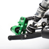 GPM Racing Aluminum 7075 Front C Hubs Green for Losi 8IGHT-X / XE / XTE